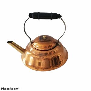 Vintage Copper Tea Kettle